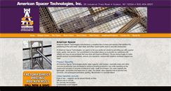 Desktop Screenshot of americanspacer.com