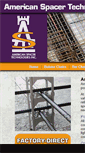 Mobile Screenshot of americanspacer.com